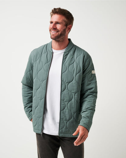 TravisMathew | Come What May Jacket - Balsam Green