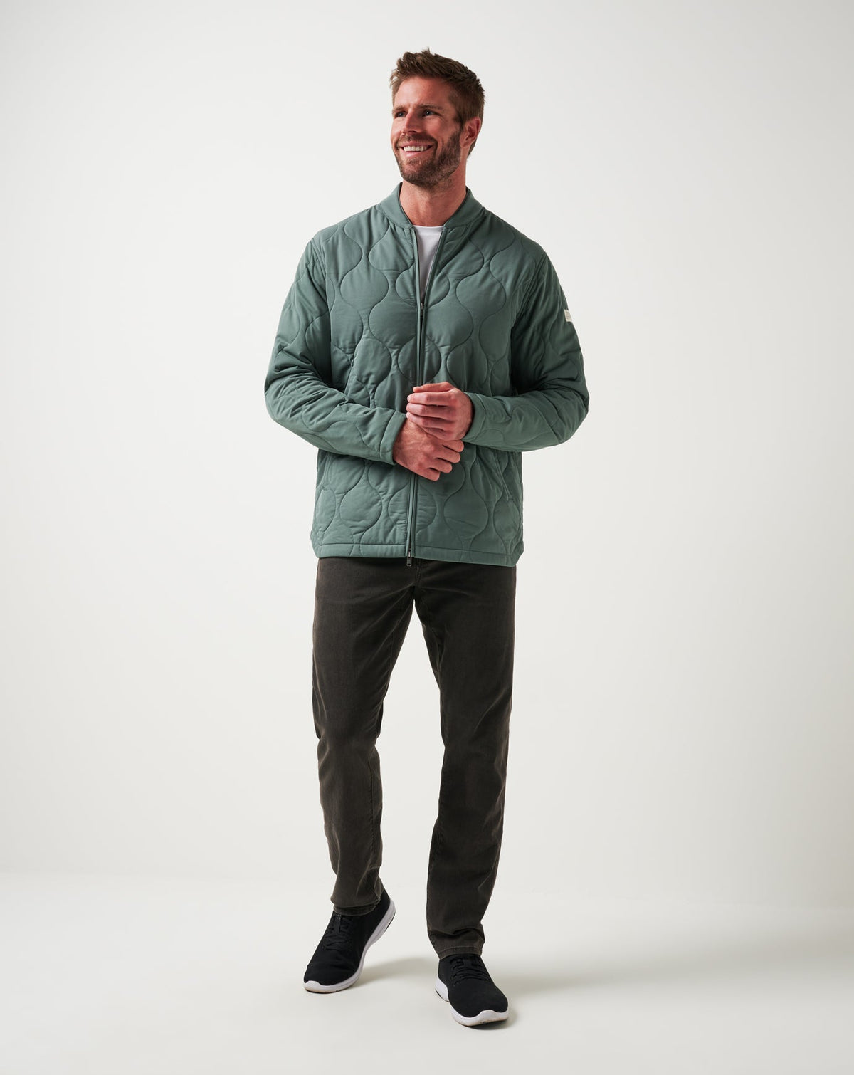TravisMathew | Come What May Jacket - Balsam Green