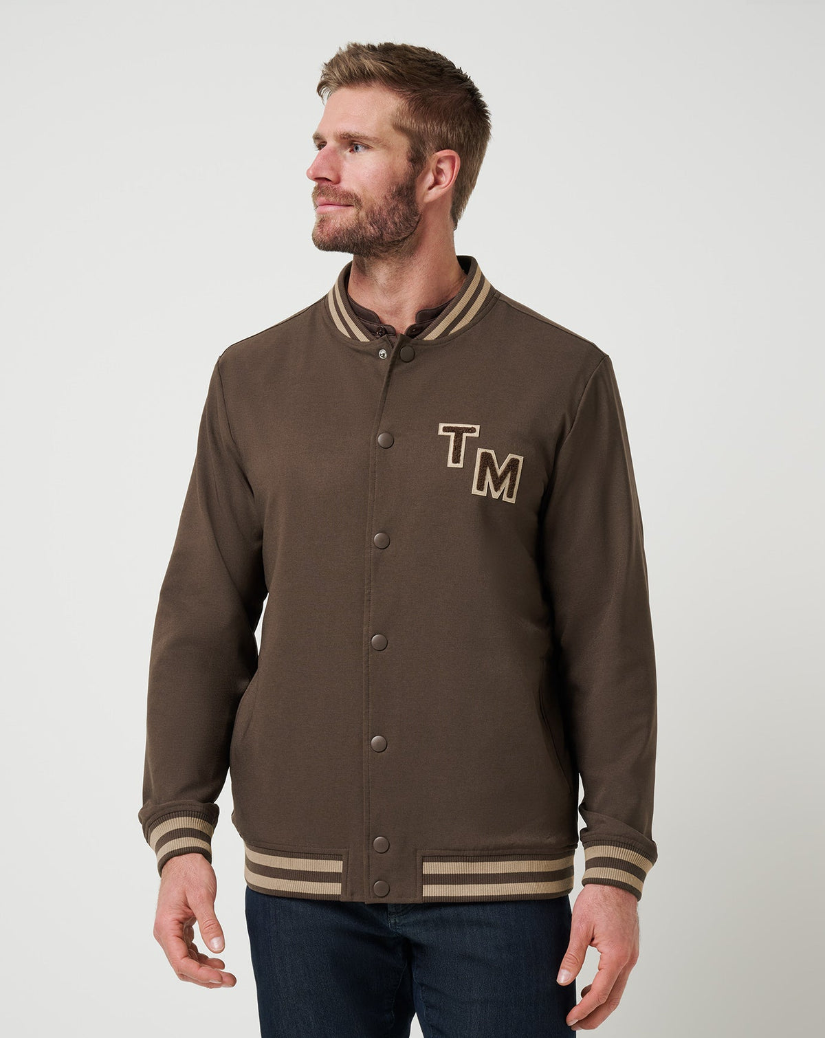 TravisMathew | Touch Down Jacket - Chocolate Brown