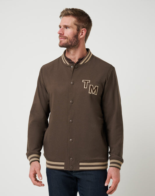TravisMathew | Touch Down Jacket - Chocolate Brown