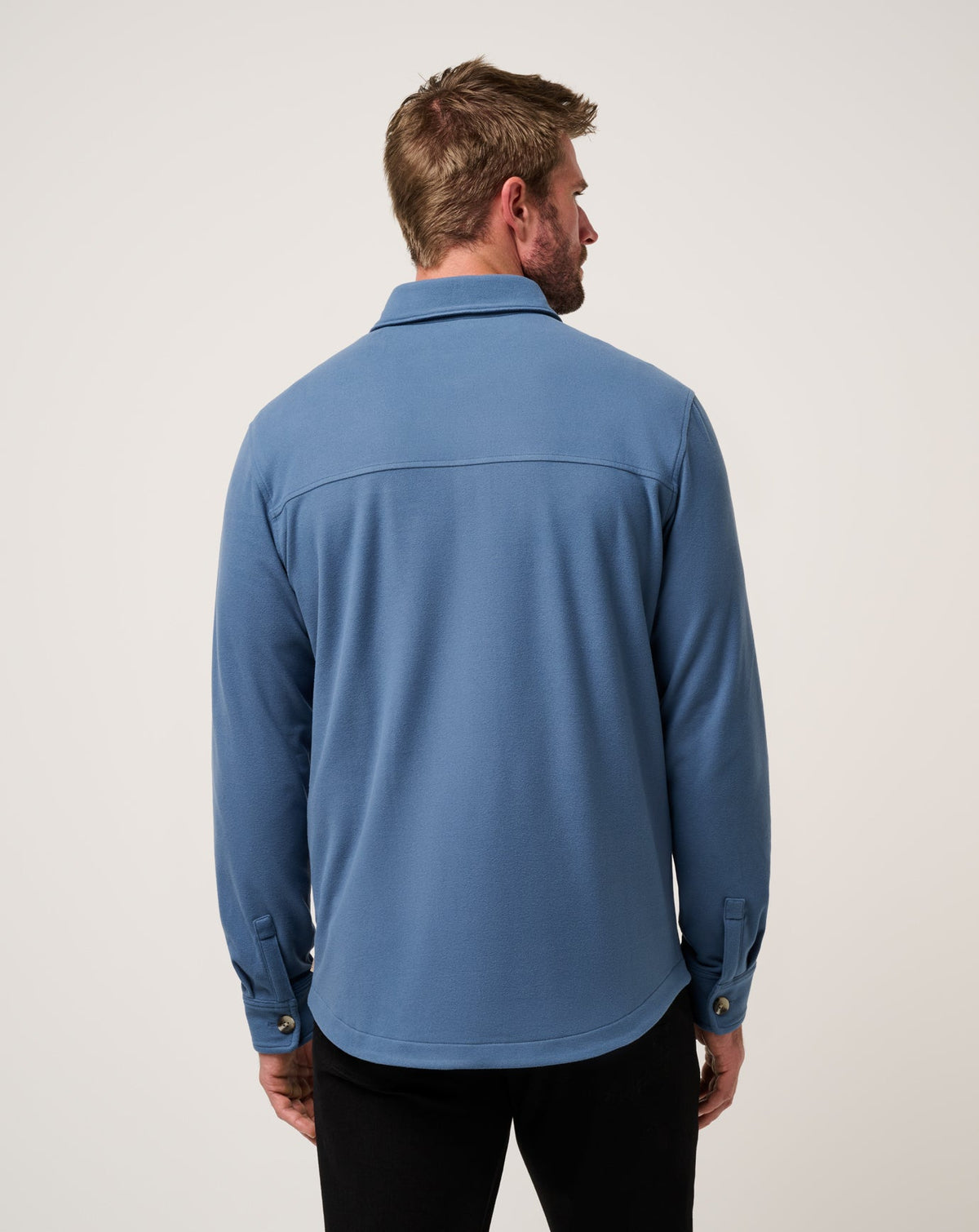 TravisMathew | Peak Fleece Shirt Jacket - Bering Sea