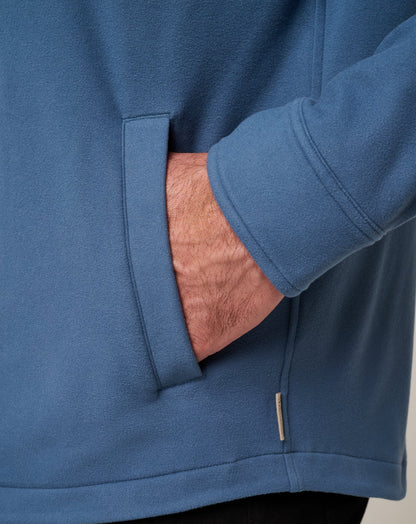 TravisMathew | Peak Fleece Shirt Jacket - Bering Sea