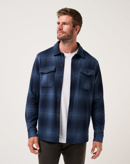 TravisMathew | Sunset Season Shirt Jacket - Total Eclipse
