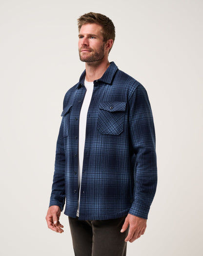 TravisMathew | Sunset Season Shirt Jacket - Total Eclipse