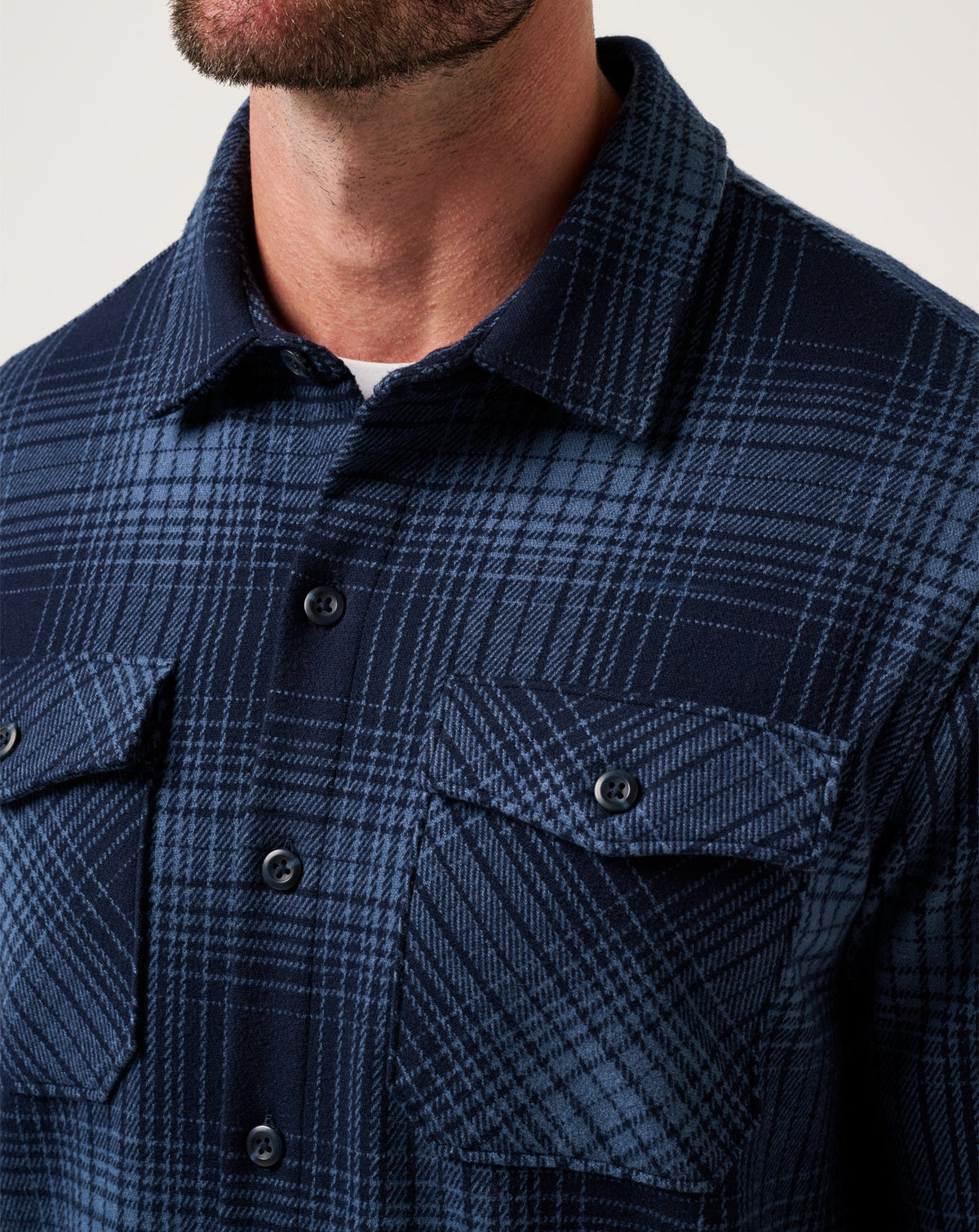 TravisMathew | Sunset Season Shirt Jacket - Total Eclipse