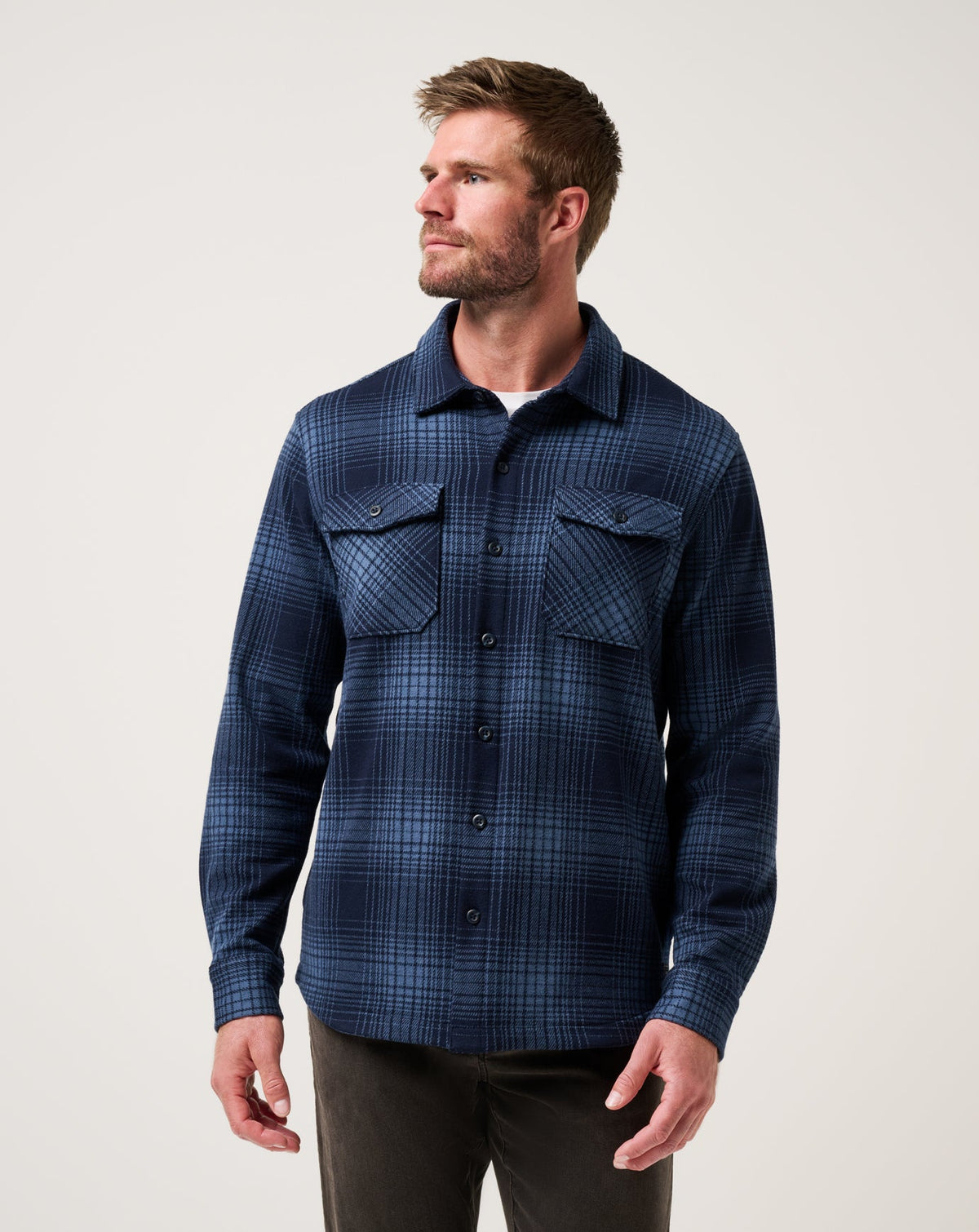 TravisMathew | Sunset Season Shirt Jacket - Total Eclipse