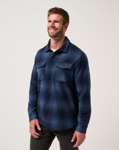 TravisMathew | Sunset Season Shirt Jacket - Total Eclipse