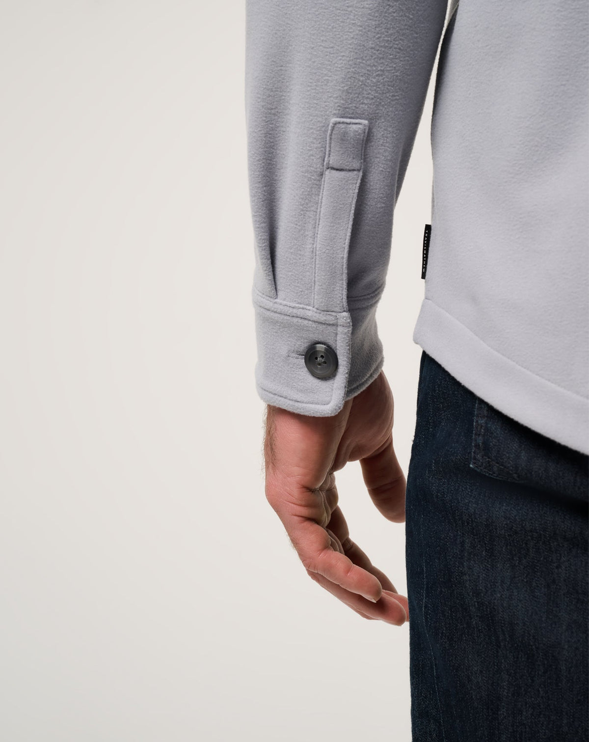 TravisMathew | Peak Fleece Shirt Jacket - Sleet