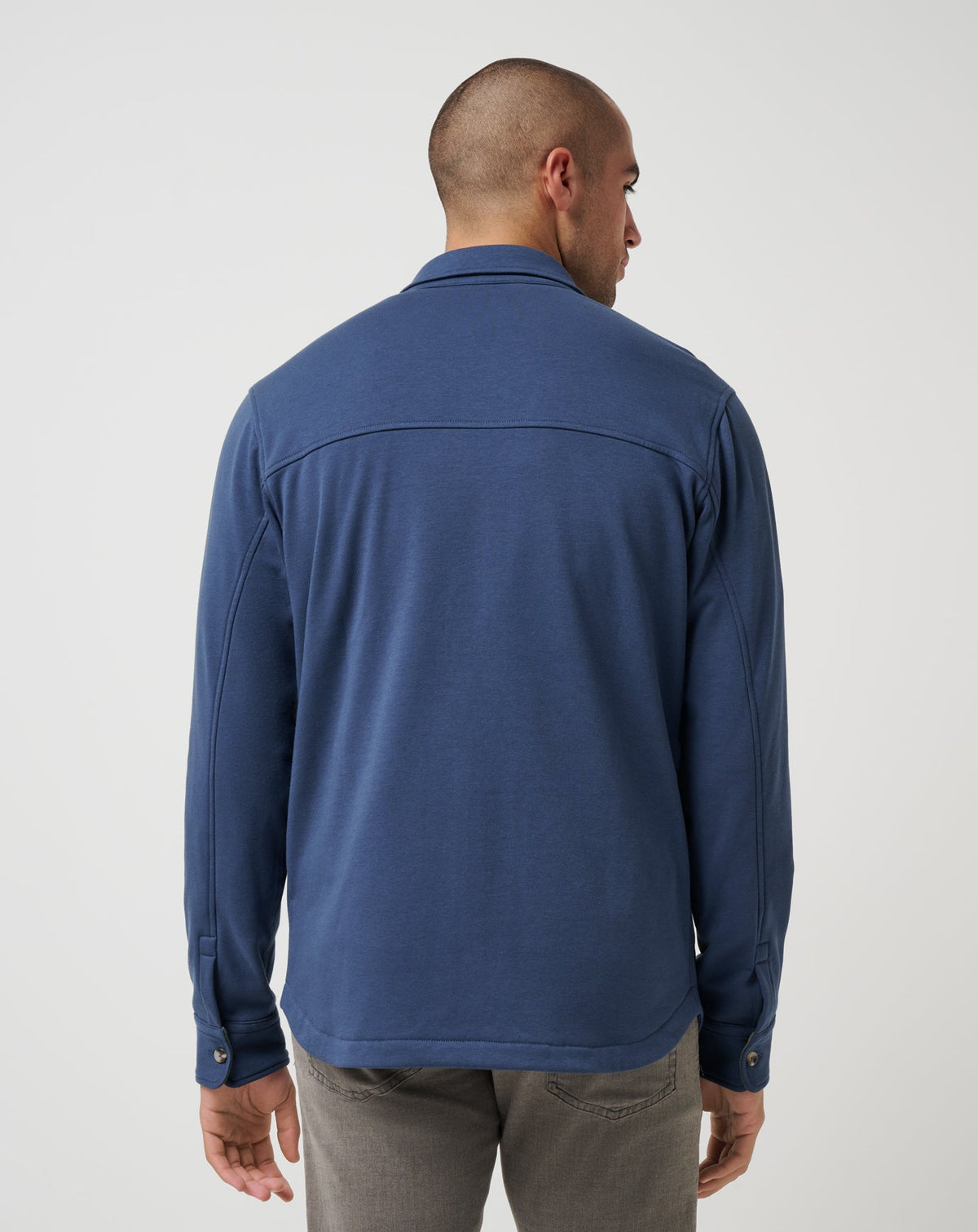 TravisMathew | Cloud Shirt Jacket - Mood Indigo