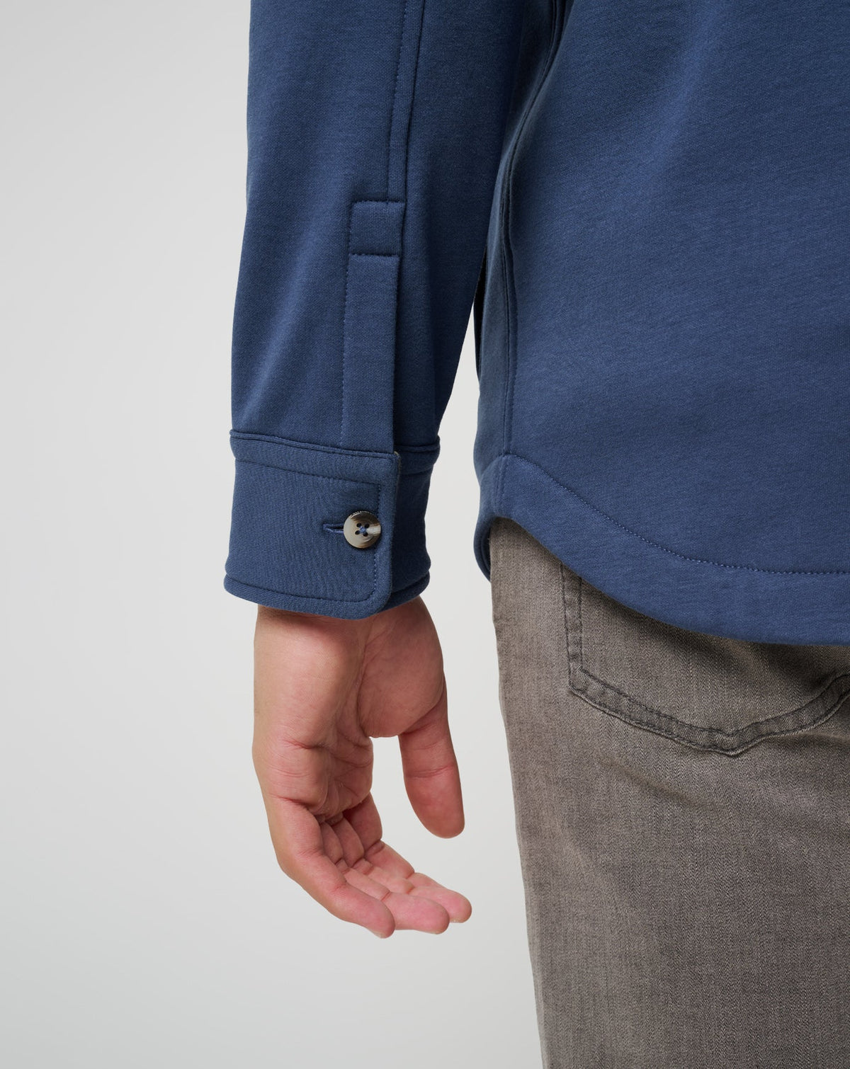 TravisMathew | Cloud Shirt Jacket - Mood Indigo