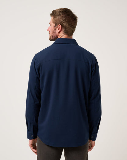 TravisMathew | Wanna Bet Shirt Jacket - Total Eclipse