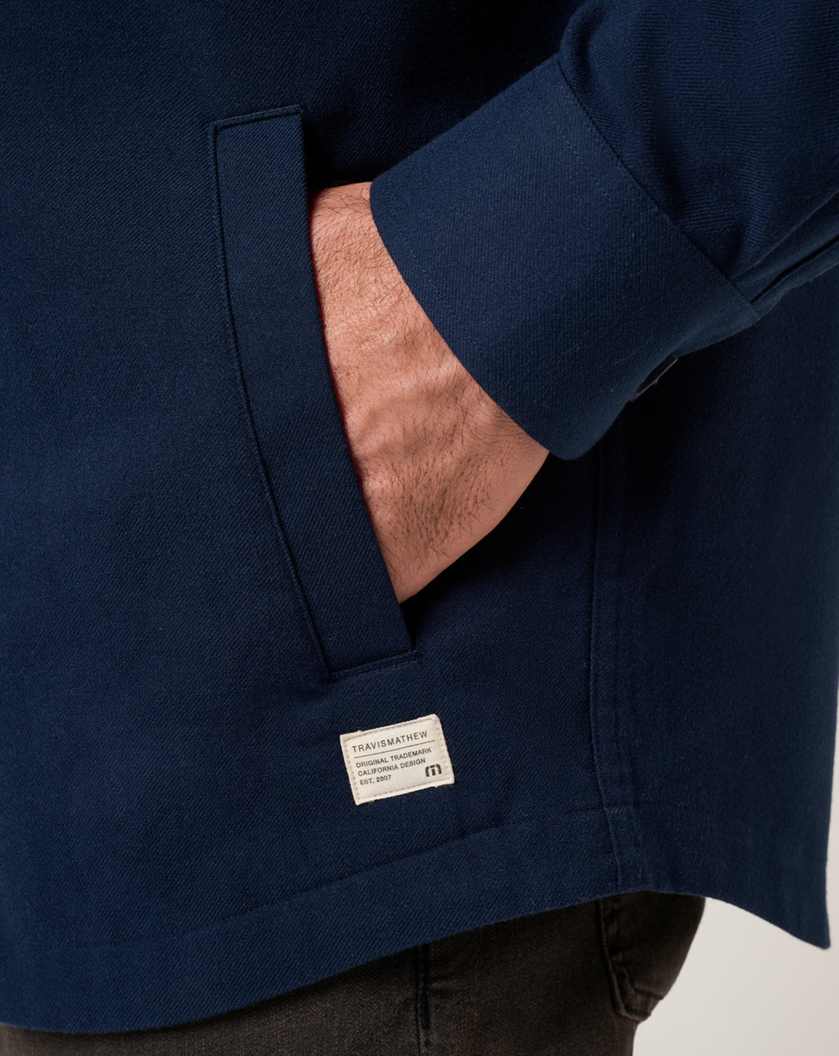 TravisMathew | Wanna Bet Shirt Jacket - Total Eclipse