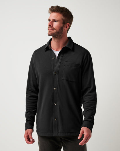TravisMathew | Cloud Shirt Jacket - Black