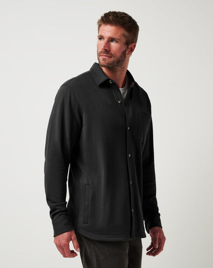 TravisMathew | Cloud Shirt Jacket - Black