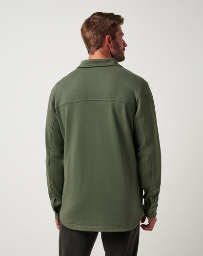 TravisMathew | Cloud Shirt Jacket - Dark Olive
