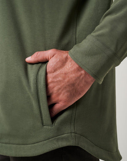 TravisMathew | Cloud Shirt Jacket - Dark Olive