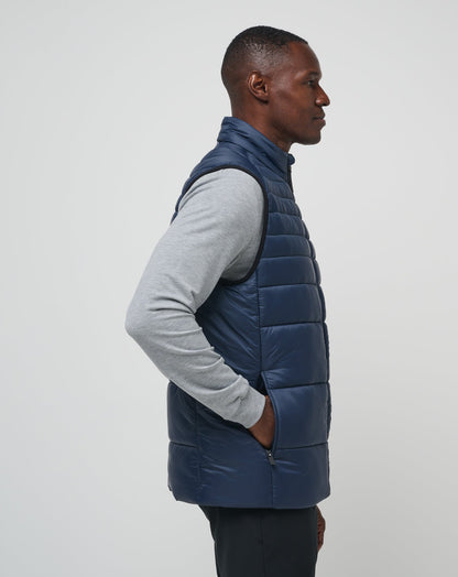 TravisMathew | Aves Tech Puffer Vest - Total Eclipse