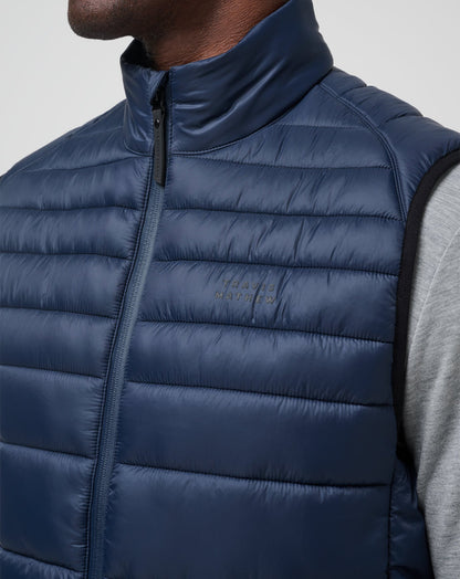 TravisMathew | Aves Tech Puffer Vest - Total Eclipse