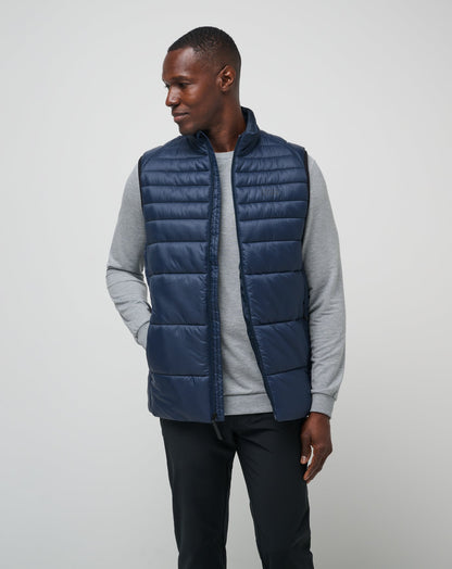 TravisMathew | Aves Tech Puffer Vest - Total Eclipse