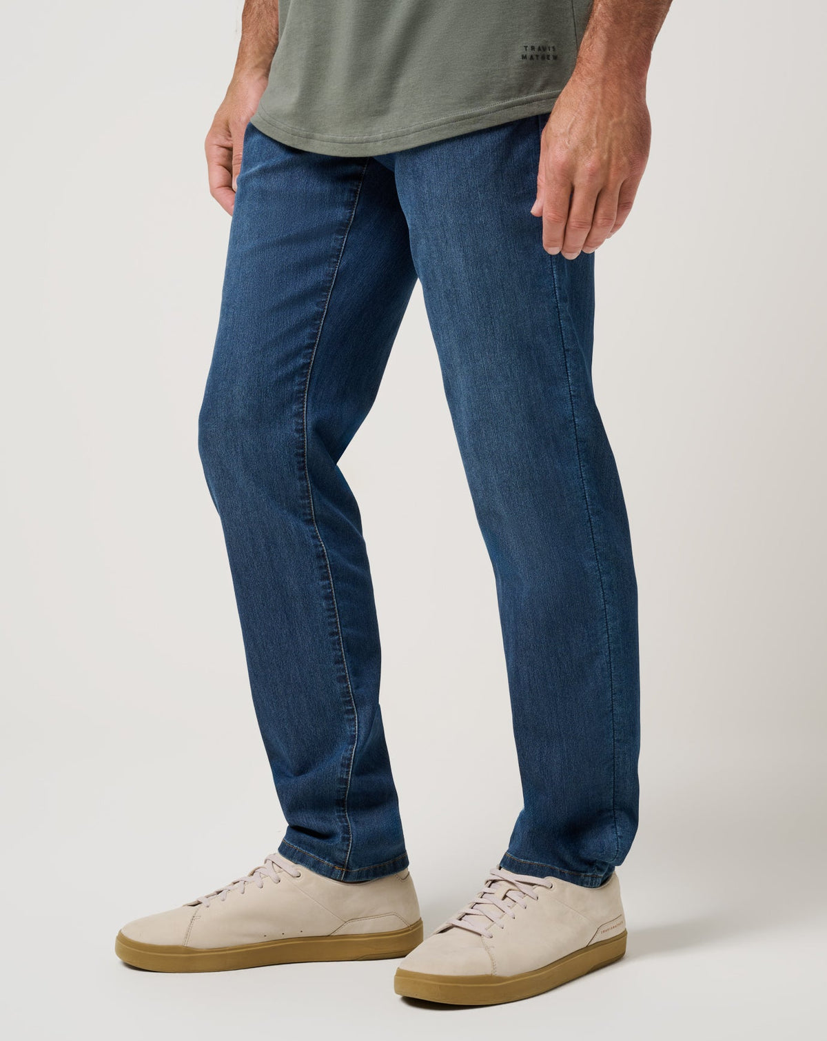 TravisMathew | Legacy Featherweight Jeans - Mid Blue