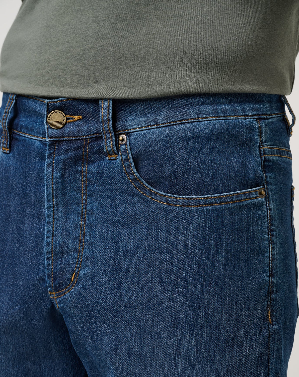 TravisMathew | Legacy Featherweight Jeans - Mid Blue