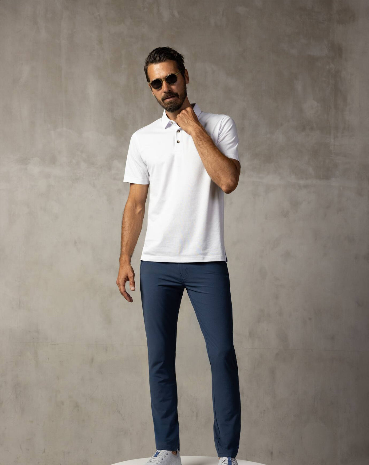 TravisMathew | Open To Close Tech Chino Pant - Dress Blues