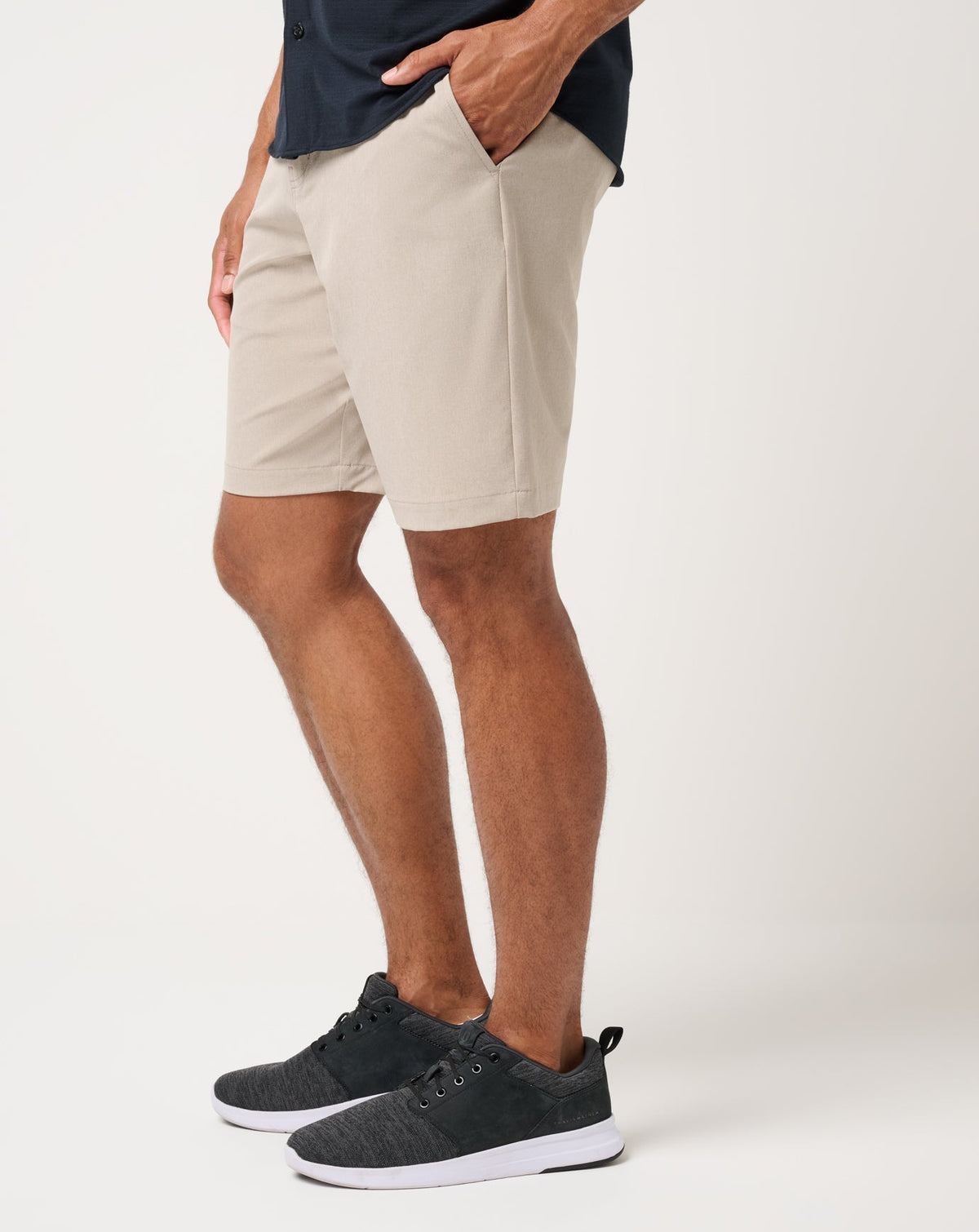 TravisMathew | Beck 2.0 Short 10In - Heather Khaki