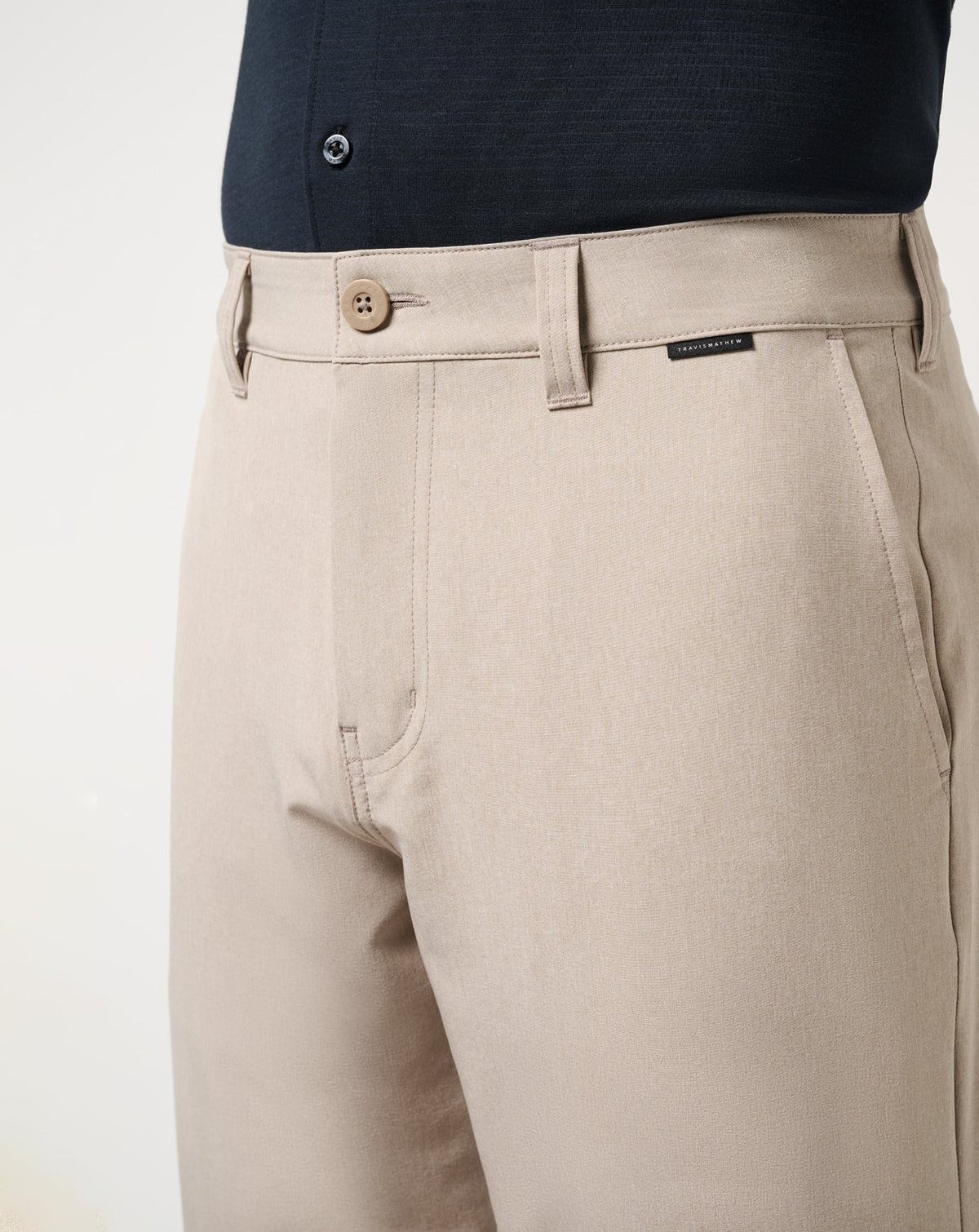 TravisMathew | Beck 2.0 Short 10In - Heather Khaki