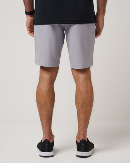 TravisMathew | Beck 2.0 Short 10In - Heather Sleet