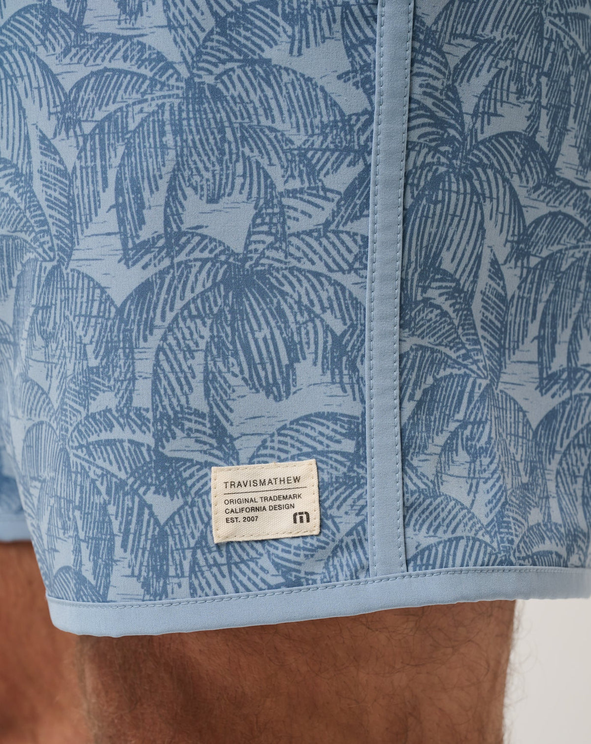 TravisMathew | Tidal Whisper Boardshort 18In - Ash Blue