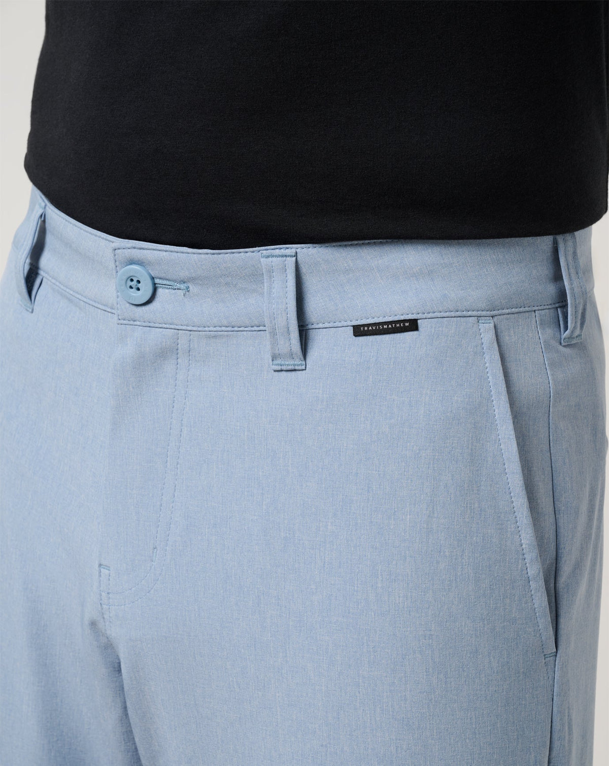TravisMathew | Beck 2.0 Short 10In - Heather Ash Blue