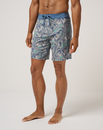 TravisMathew | Relationship Status Boardshort 18.5In - Heather Grey