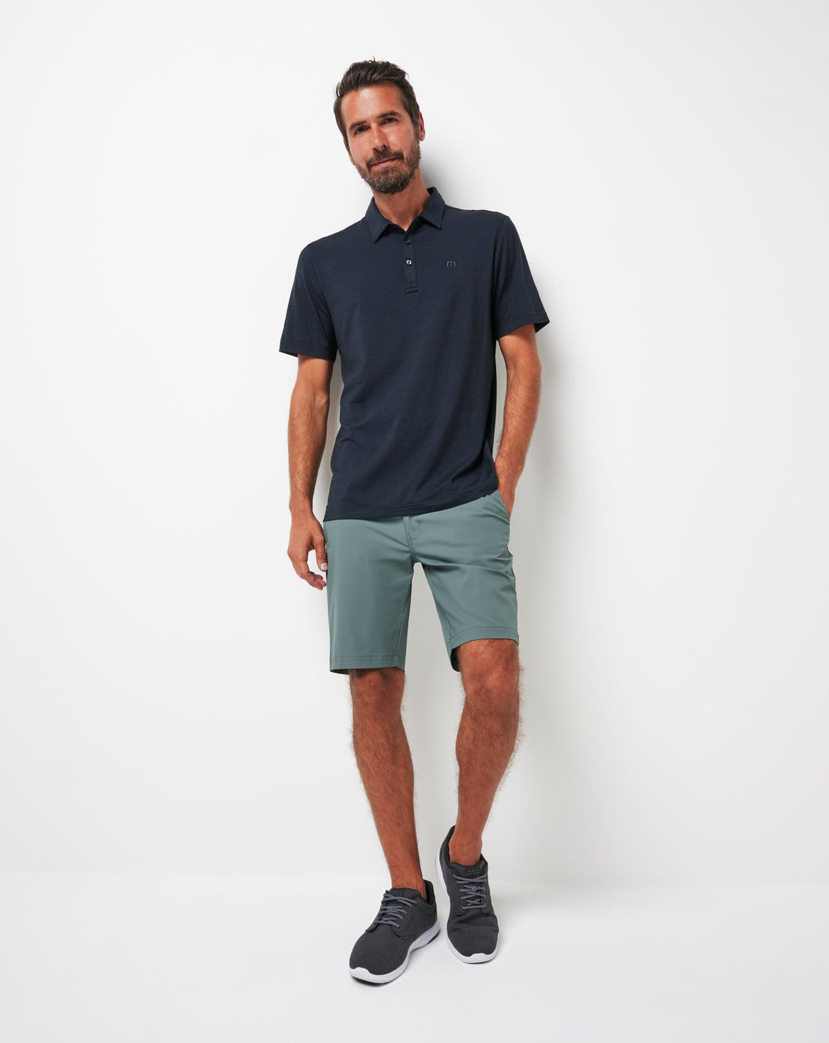 TravisMathew | Wanderlust Short 9In - Balsam Green