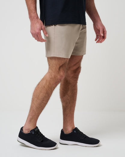 TravisMathew | Wanderlust Short 7In - Khaki