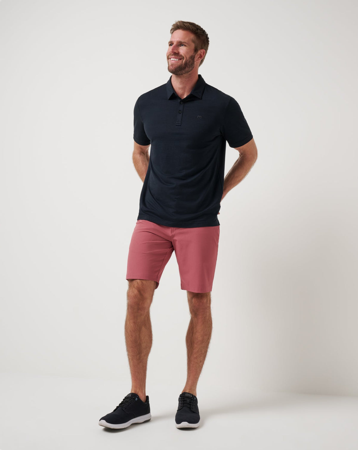 TravisMathew | Wanderlust Short 9In - Roan Rouge