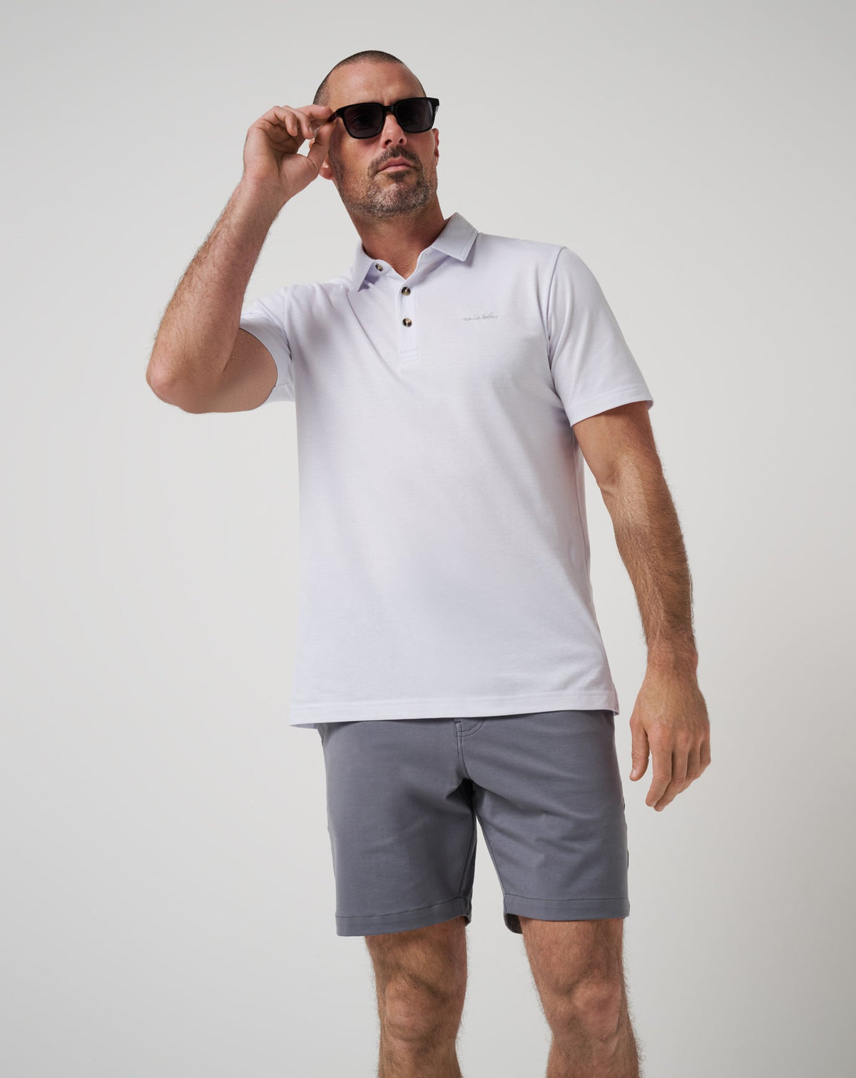 TravisMathew | Stretchknit Short 8In - Quiet Shade