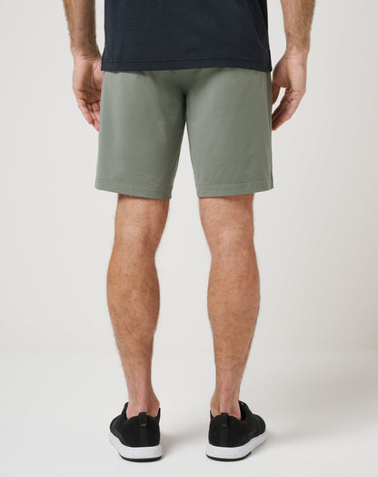 TravisMathew | Tech Knit Short 9In - Dark Olive