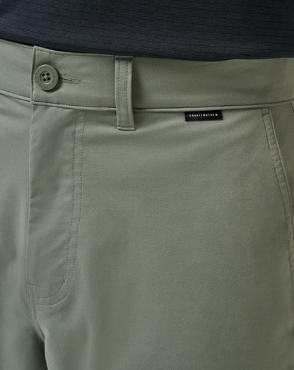 TravisMathew | Tech Knit Short 9In - Dark Olive