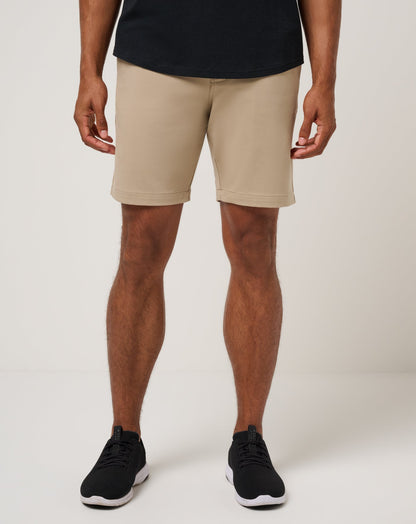 TravisMathew | Stretchknit Short 8In - Weathered Teak