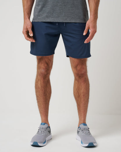 TravisMathew | Wanderlust E-Waist Short 7.5In - Mood Indigo