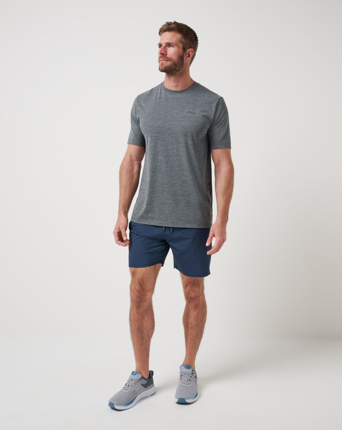 TravisMathew | Wanderlust E-Waist Short 7.5In - Mood Indigo