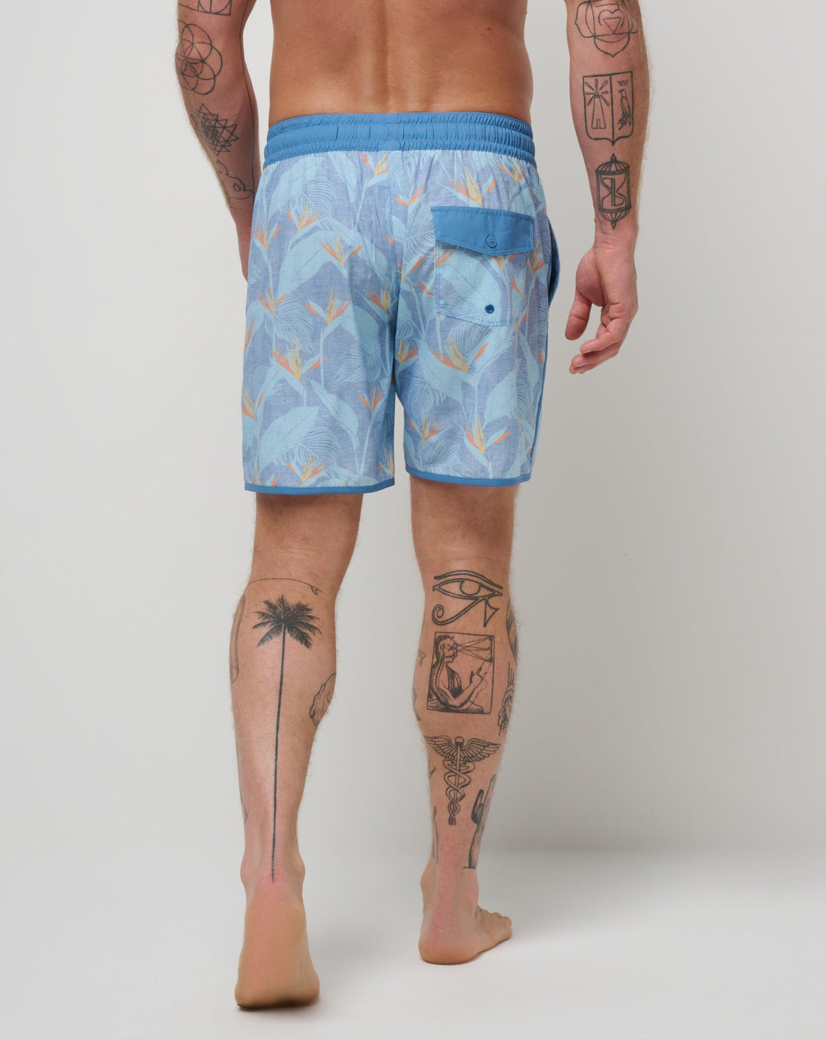TravisMathew | Lava Tunnels Boardshort - Heather Quiet Harbor