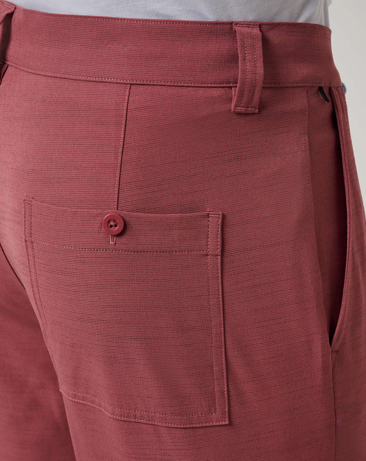 TravisMathew | Travel Year Short 9In - Heather Roan Rouge