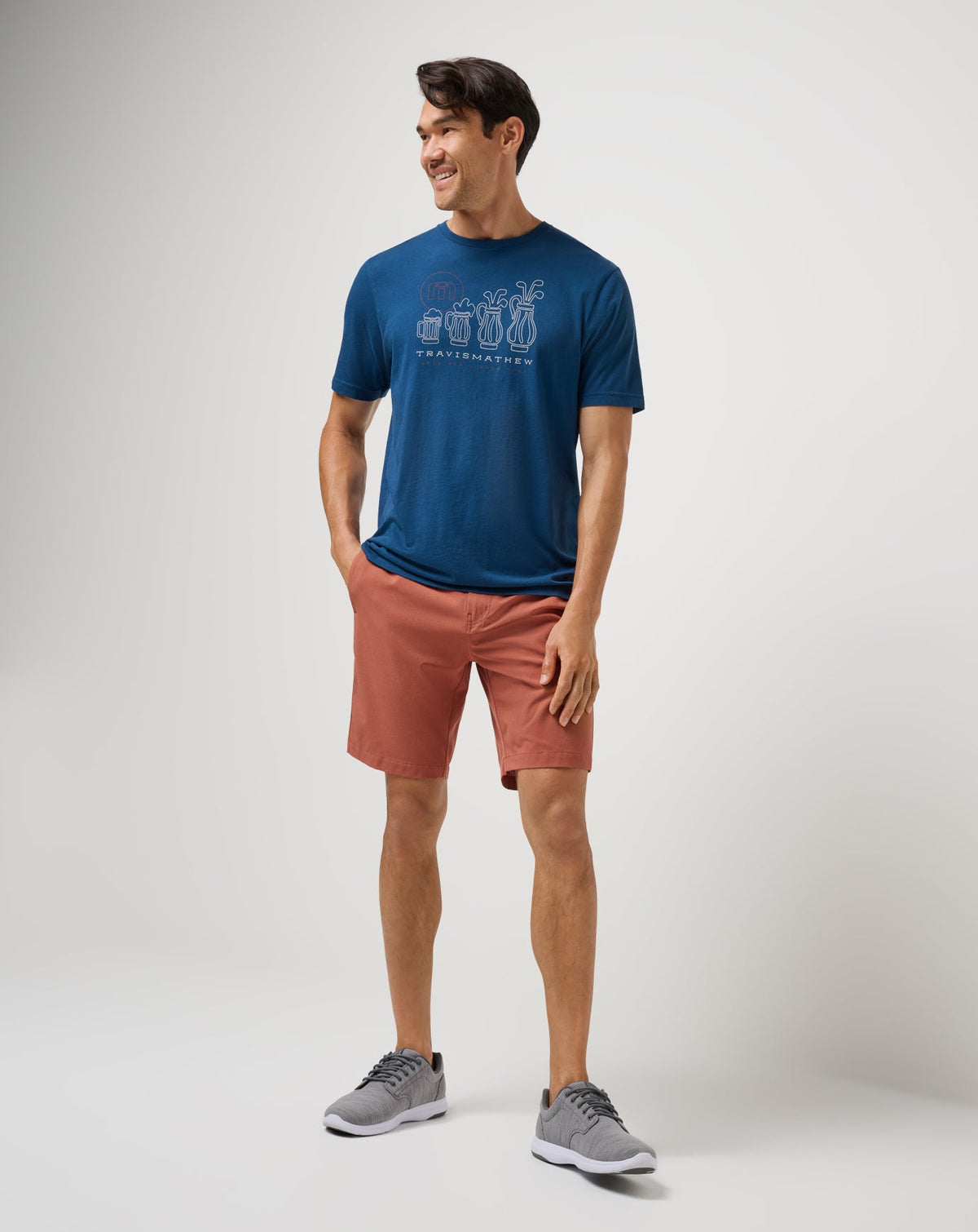 TravisMathew | Step Dance Short 9In - Maple