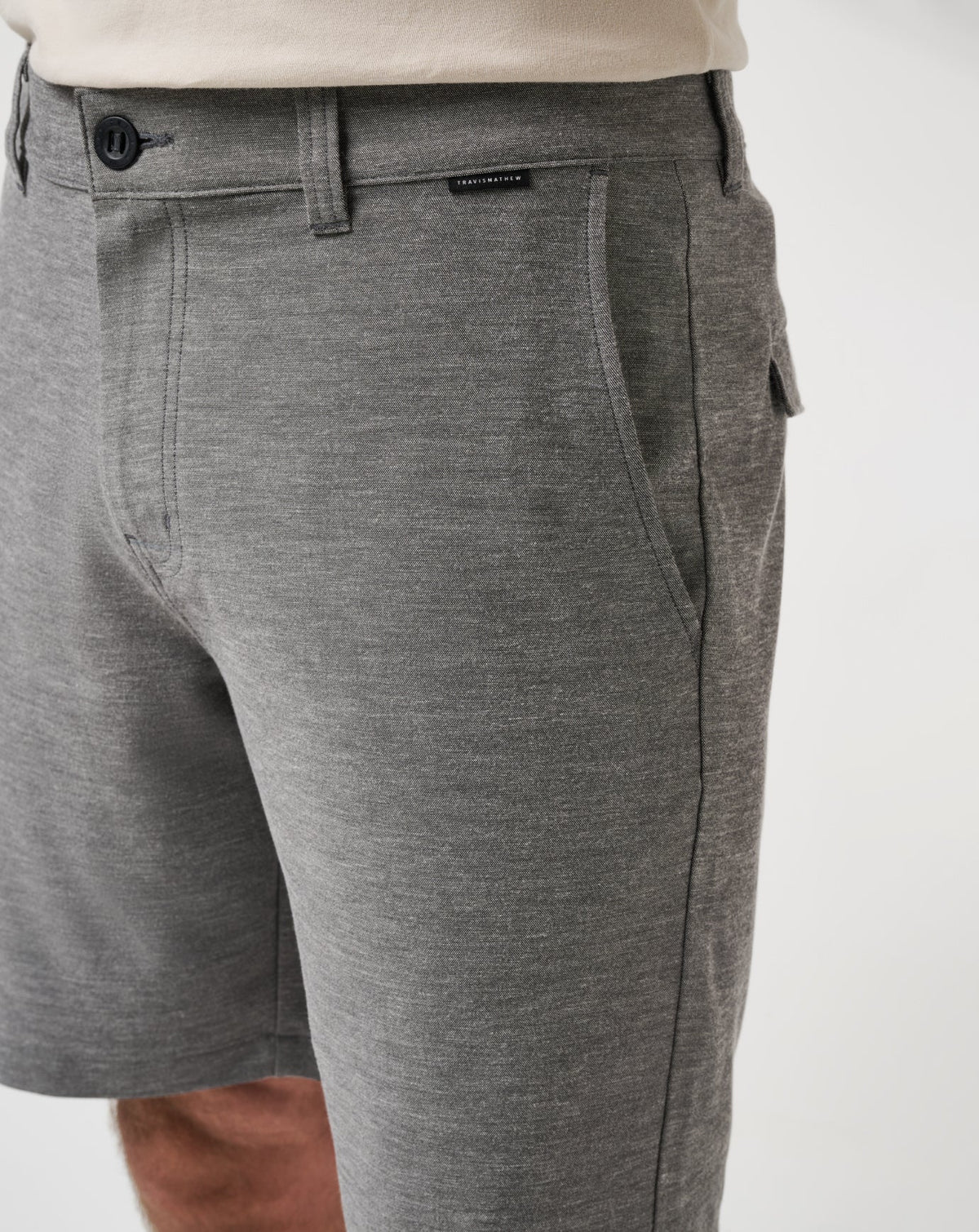 TravisMathew | Adirondack Short 9In - Heather Black