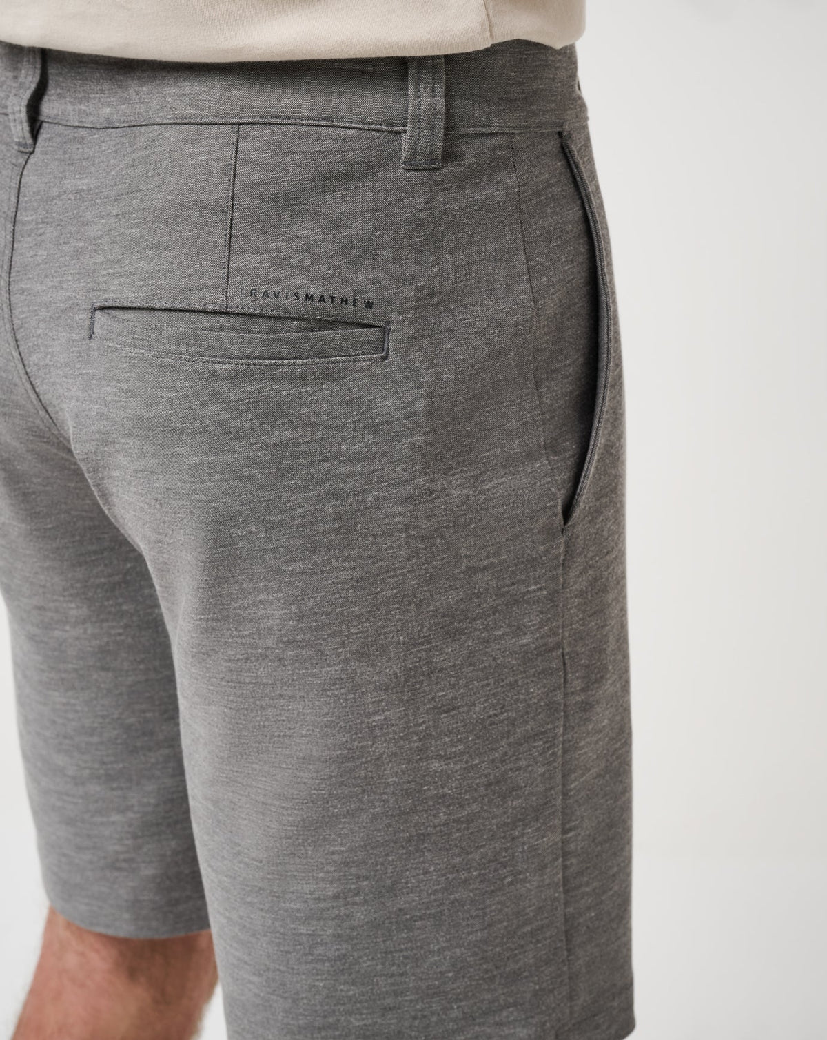 TravisMathew | Adirondack Short 9In - Heather Black