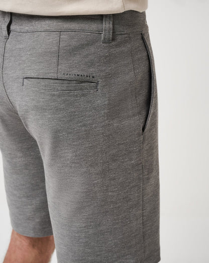 TravisMathew | Adirondack Short 9In - Heather Black