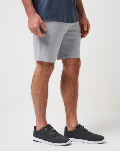 TravisMathew | Adirondack Short 9In - Heather Sleet