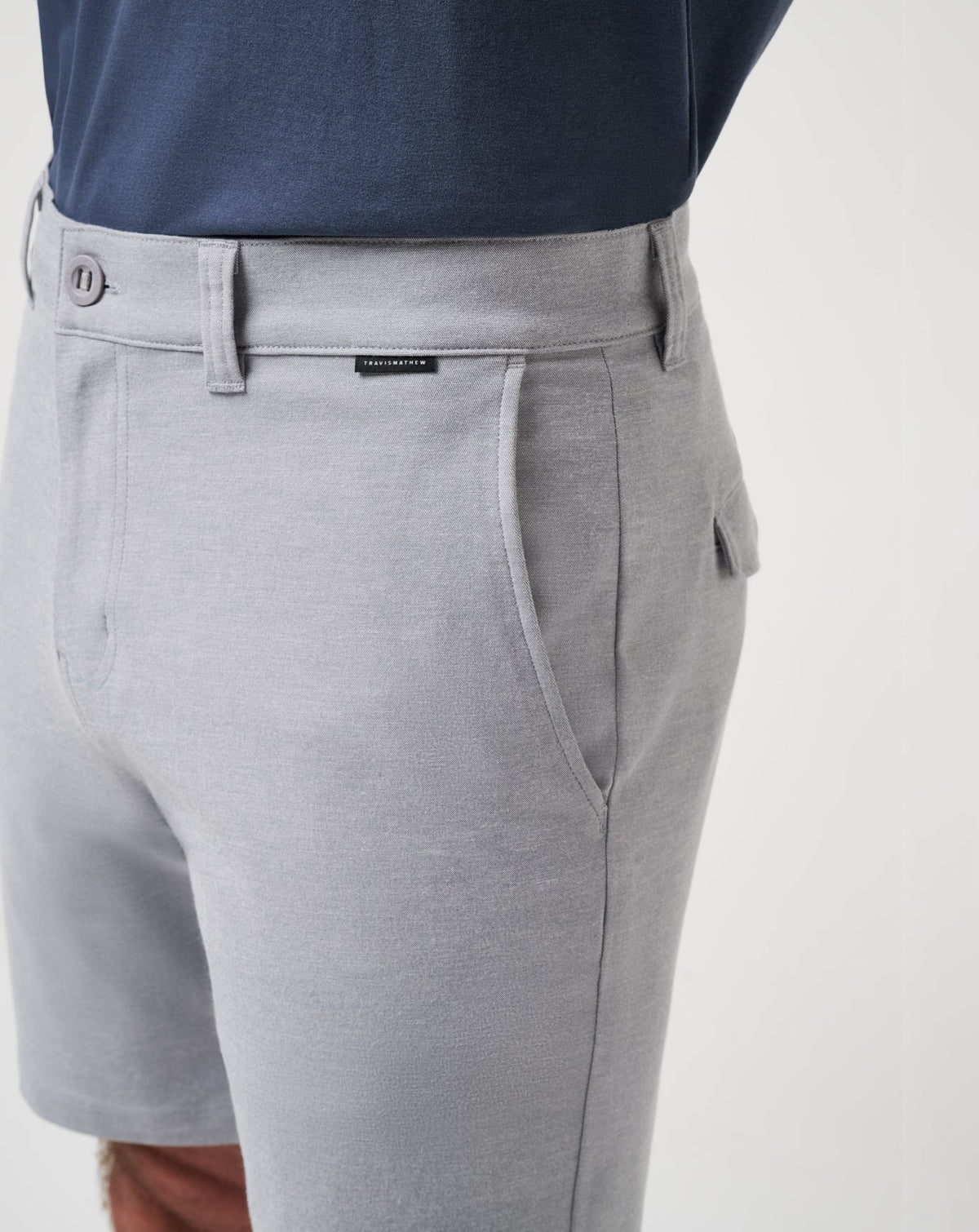 TravisMathew | Adirondack Short 9In - Heather Sleet