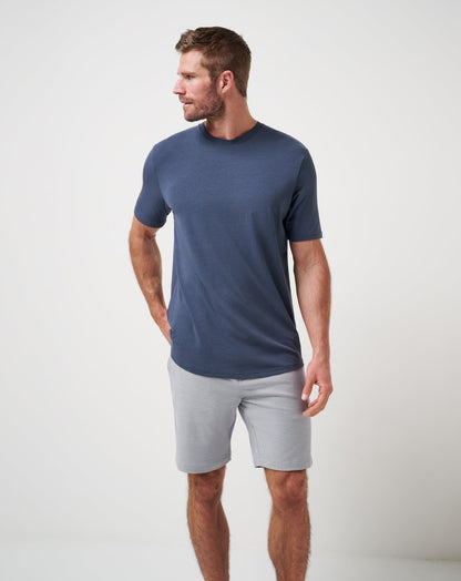 TravisMathew | Adirondack Short 9In - Heather Sleet